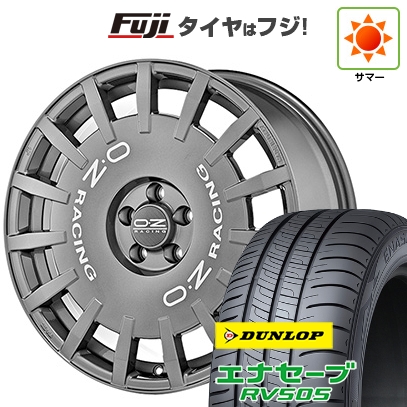 【新品国産車用5穴114.3】 | 夏タイヤ ホイール4本セット | 245/40R19 | ダンロップ エナセーブ RV505 | OZ ラリーレーシング | 19インチ