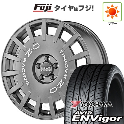 【新品国産車用5穴114.3】 | 夏タイヤ ホイール4本セット | 235/55R19 | ヨコハマ エイビッド エンビガーS321 | OZ ラリーレーシング | 8J 19インチ