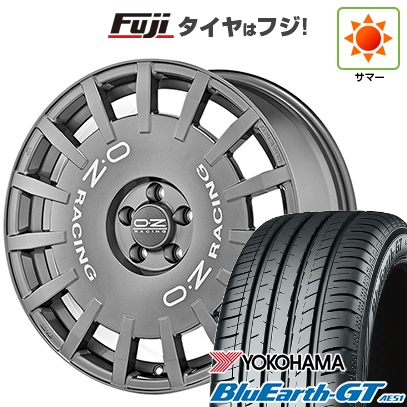 【新品国産車用5穴114.3】 | 夏タイヤ ホイール4本セット | 225/45R19 | ヨコハマ ブルーアース GT AE51 | OZ ラリーレーシング | 8J 19インチ