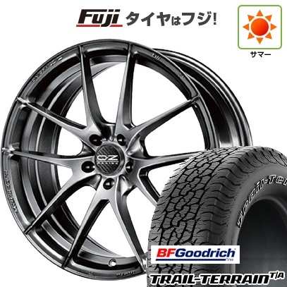 BFグッドリッチ - 【新品国産車用5穴114.3】 | 夏タイア 車輪4本仕掛ける | 225/65R17 | トレールテレーンT/A ORWL | OZ レッジェーラHLT | 7.5J 17in タイヤ、ホイール-車、バイク、自転車-自動車