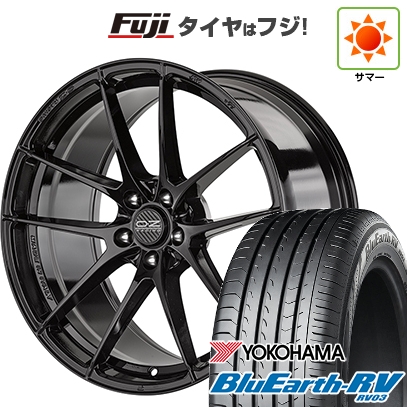 BluEarth - 【はち切れる引き請ける付き添い人】【新品国産車用5穴114.3】 | 夏タイア 車輪4本仕掛ける | 225/45R19 | ヨコハマ 青碧地びた RV-03 | OZ レッジェーラHLT | 8J 19in タイヤ、ホイール-車、バイク、自転車