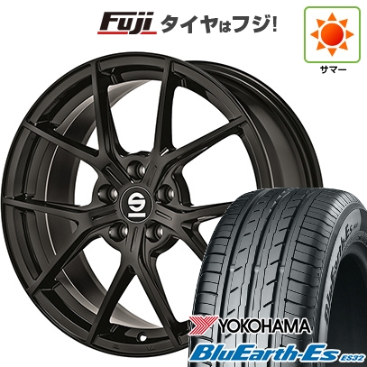 【新品国産車用 5穴114.3車】 夏タイヤ ホイール4本セット 245/40R19 ヨコハマ ブルーアース ES32 OZ SPARCO ポディオ 19インチ