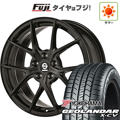 【新品国産車用5穴114.3】 | 夏タイヤ ホイール4本セット | 225/45R19 | ヨコハマ ジオランダー X-CV G057 | OZ SPARCO ポディオ | 8.5J 19インチ