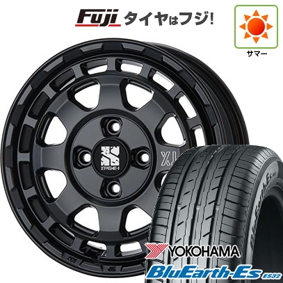 ソリオ ハスラー 夏タイヤ ホイール4本セット 165/70R14 ヨコハマ ブルーアース A(AE50) MLJ エクストリームJ XJ04 14インチ