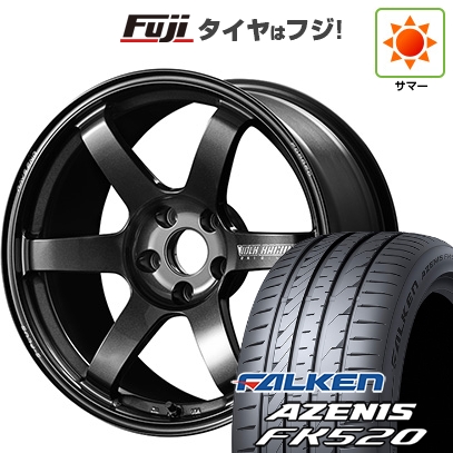 【新品国産車用5穴114.3】 | 夏タイヤ ホイール4本セット | 245/40R20 | ファルケン アゼニス FK520L | TE37 サーガ S-plus | 9J 20インチ