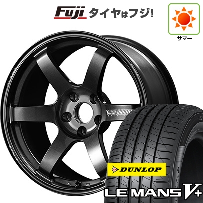【新品国産車用5穴114.3】 | 夏タイヤ ホイール4本セット | 245/40R20 | ダンロップ ルマン V+(ファイブプラス) | TE37 サーガ S-plus | 20インチ