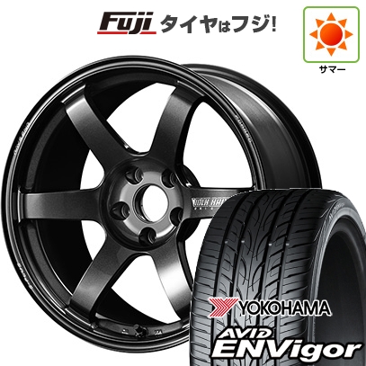 【新品国産車用5穴114.3】 | 夏タイヤ ホイール4本セット | 245/45R20 | ヨコハマ エイビッド エンビガーS321 | TE37 サーガ S-plus | 9J 20インチ