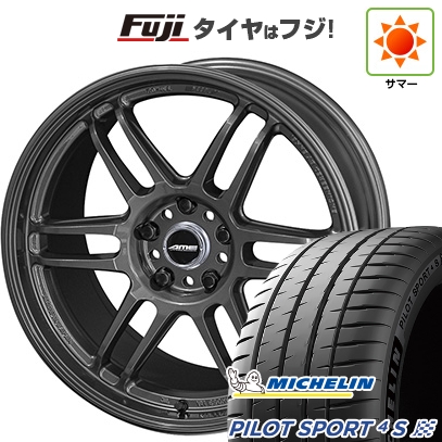 PILOT - 【新品】シビック 手あいR(FL5) | 夏タイア 車輪4本仕掛ける | 265/35R18 | 飛行士 運動競技4S | KYOHO トレーサー TM-02 | 9.5J 18in タイヤ、ホイール-夏タイヤ、ホイールセット-車、バイク、自転車