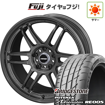 【新品】シビック タイプR(FL5) | 夏タイヤ ホイール4本セット | 265/35R18 | ポテンザ アドレナリン RE005 | KYOHO トレーサー TM-02 | 9.5J 18インチ
