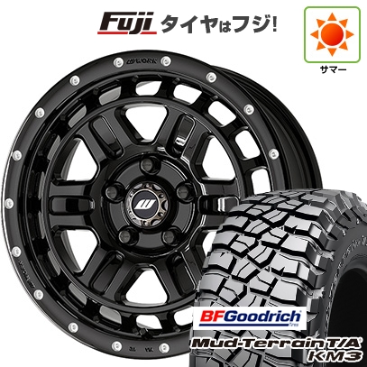 【新品】デリカD5 夏タイヤ ホイール4本セット 245/70R16 BFグッドリッチ マッドテレーンT/A KM3 クラッグ ティーグラビックII MC+ 16インチ
