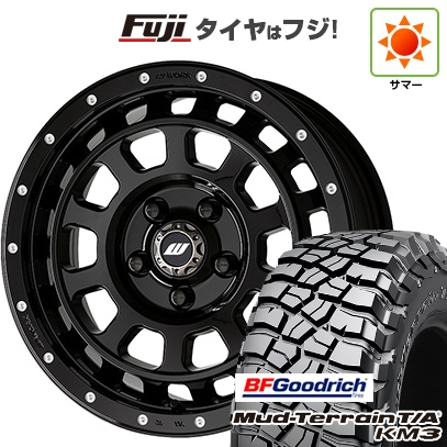 【新品】デリカD5 夏タイヤ ホイール4本セット 245/70R16 BFグッドリッチ マッドテレーンT/A KM3 クラッグ ティーグラビック MC+ 16インチ