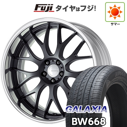【新品国産車用5穴114.3】 | 夏タイヤ ホイール4本セット | 225/55R19 | ギャラクシア BW668(限定) | WORK ワーク グノーシスRX RXM | 8J 19インチ