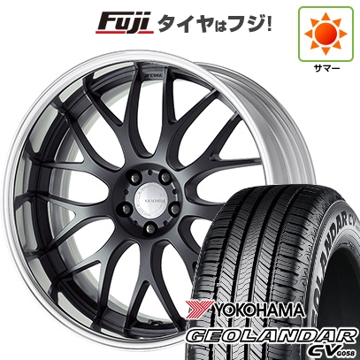 【新品国産車用5穴114.3】 | 夏タイヤ ホイール4本セット | 225/55R19 | ヨコハマ ジオランダー CV G058 | WORK ワーク グノーシスRX RXM | 8J 19インチ