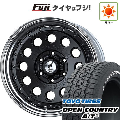 【新品】ランクル250/ランクル300 | 夏タイヤ ホイール4本セット | 265/65R18 | オープンカントリー A/T III RWL/RBL | ロディオドライブ LDD-1 18インチ