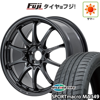 【新品国産車用5穴114.3】 | 夏タイヤ ホイール4本セット | 215/35R19 | ミレバー MA349 | RAYS レイズ ボルクレーシング CE28N-plus | 8.5J 19インチ