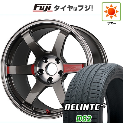 【新品国産車用5穴114.3】 | 夏タイヤ ホイール4本セット | 245/40R19 | デリンテ DS2(限定) | RAYS レイズ ボルクレーシング TE37 サーガ SL | 8.5J 19インチ