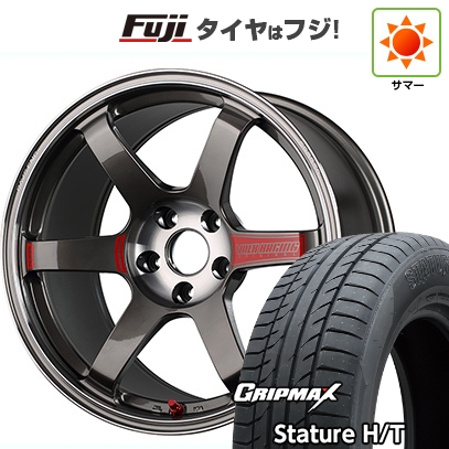 グリップマックス - 【新品国産車用5穴114.3】 | 夏タイア 車輪4本仕掛ける | 235/55R19 | スタチャー H/T BSW（押さえる） | TE37 サーガ SL | 19in 夏タイヤ、ホイールセット-自動車-車、バイク、自転車