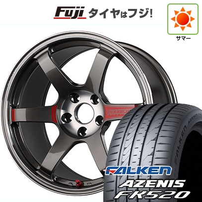 【新品国産車用5穴114.3】 | 夏タイヤ ホイール4本セット | 235/40R19 | ファルケン アゼニス FK520L | TE37 サーガ SL | 19インチ