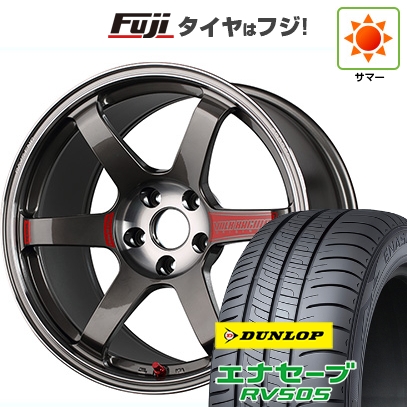 【新品国産車用5穴114.3】 | 夏タイヤ ホイール4本セット | 245/40R20 | ダンロップ エナセーブ RV505 | TE37 サーガ SL | 20インチ