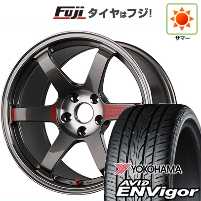 【新品国産車用5穴114.3】 | 夏タイヤ ホイール4本セット | 245/35R20 | ヨコハマ エイビッド エンビガーS321 | TE37 サーガ SL | 20インチ