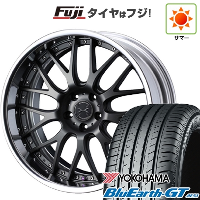 【新品国産車用5穴100】 | 夏タイヤ ホイール4本セット | 225/40R19 | ヨコハマ ブルーアース GT AE51 | WEDS ウェッズ マーベリック 709M | 8J 19インチ