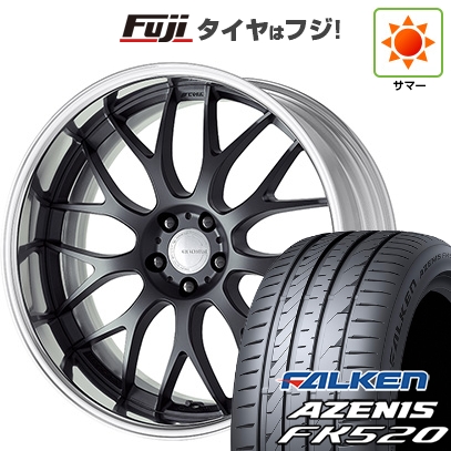 【新品国産車用5穴100】 | 夏タイヤ ホイール4本セット | 245/45R19 | ファルケン アゼニス FK520L | WORK ワーク グノーシスRX RXM | 8.5J 19インチ