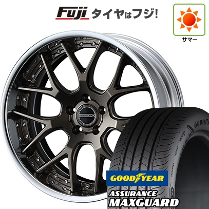 ASSURANCE - 【新品国産車用5穴114.3】 | 夏タイア 車輪4本仕掛ける | 225/45R19 | グッドイヤー Assurance Maxguard(押さえる) | マーベリック 1307M 19in 夏タイヤ、ホイールセット-タイヤ、ホイール-自動車