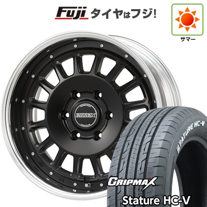 グリップマックス - 【新品】隊商 | 夏タイア 車輪4本仕掛ける | 225/50R18 107/105T | スタチャー HC-V RWL | エセックス ENCD 2P | 7.5J 18in 車、バイク、自転車-自動車-夏タイヤ、ホイールセット