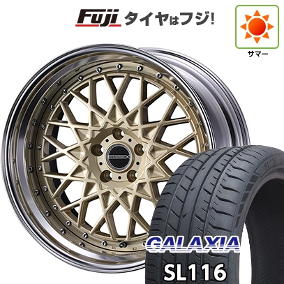 【新品国産車用5穴114.3】 | 夏タイア 車輪4本仕掛ける | 245/40R21 | ギャラクシア SL116(押さえる) | WEDS ウェッズ マーベリック 1613M | 9J 21in 自動車-夏タイヤ、ホイールセット-タイヤ、ホイール