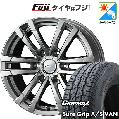 ハイエース200系 | オールシーズンタイヤ ホイール4本セット | 195R15C 107/105T | グリップマックス Sure Grip AS Van | プロディータ HC2 限定 15インチ