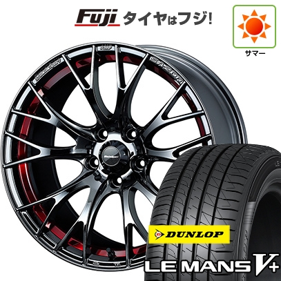 LE MANS - 【新品国産車用5穴100】 | 夏タイア 車輪4本仕掛ける | 225/40R18 | ルマン V+ | WedsSport SA-20R【押さえる】 18in 車、バイク、自転車-夏タイヤ、ホイールセット