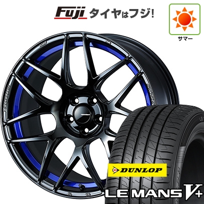 LE MANS - 【新品国産車用5穴100】 | 夏タイア 車輪4本仕掛ける | 215/40R18 | ルマン V+ | WedsSport SA-27R【押さえる】 18in 自動車-車、バイク、自転車-夏タイヤ、ホイールセット