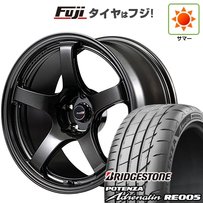 POTENZA - 【新品】シビック 手あいR(FL5) | 夏タイア 車輪4本仕掛ける | 265/35R18 | ポテンザ エピネフリン RE005 | MID RACING R50 EVO | 9.5J 18in 夏タイヤ、ホイールセット-車、バイク、自転車