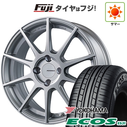 ECOS 日本製 【新品 軽自動車】エブリイワゴン 夏タイヤ ホイール4本 