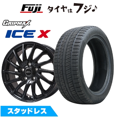 雪■■205/65R16☆アルミ付き溝有りスタッドレス4本→114.3■■ Ice X 【新品国産車用5穴114.3】 | スタッドレスタイヤ ホイール4本