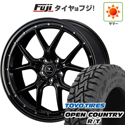 【新品国産車用 5穴114.3車】 夏タイヤ ホイール4本セット 225/55R18 トーヨー オープンカントリー R/T RBL ウェッズ ノヴァリス アセット S1 18インチ