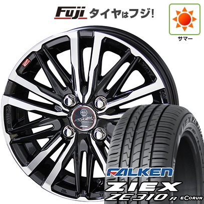 【新品国産車用 4穴100車】 夏タイヤ ホイール4本セット 175/65R15 ファルケン ジークス ZE310R エコラン（限定） 共豊 スマック クレスト 15インチ
