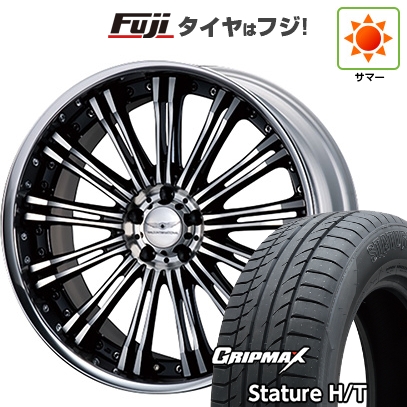 【新品国産車用5穴114.3】 | 夏タイヤ ホイール4本セット | 235/55R19 | スタチャー H/T BSW | WALD ヴァルド レノヴァティオ 2P R12-C | 19インチ