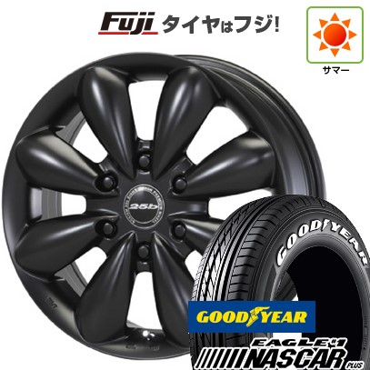 新品 ハイエース200系 夏タイヤ ホイール4本セット 215/60R17 109/107R グッドイヤー イーグル ナンバーワン ナスカー プラス ボクシースタイル 25b 17インチ
