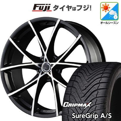 【新品国産車用5穴114.3】 | オールシーズンタイヤ ホイール4本セット | 235/60R18 | Sure Grip AS | エムズスピード ジュリア フルスロットル 18インチ