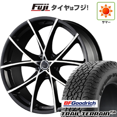 BFグッドリッチ - 【新品国産車用5穴114.3】 | 夏タイア 車輪4本仕掛ける | 235/60R18 | トレールテレーンT/A RBL | エムズスピード ジュリア 盛りだくさんスロットル 18in 夏タイヤ、ホイールセット-自動車
