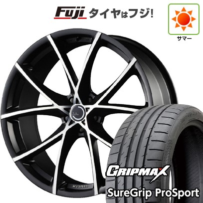 グリップマックス - 新品国産車用 5穴114.3車 夏タイア 車輪4本仕掛ける 265/40R22 GRIP MAX SUREGRIP PRO SPORT BSW（押さえる） エムズスピード ジュリア 盛りだくさんスロットル 22in 車、バイク、自転車-自動車