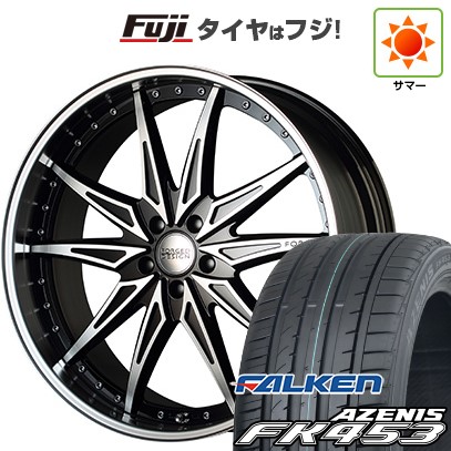 【新品国産車用 5穴114.3車】 夏タイヤ ホイール4本セット 245/30R22 ファルケン アゼニス FK453 エムズスピード FORGEDデザイン 773 22インチ