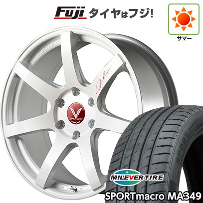 【新品】ハイエース200系 夏タイヤ ホイール4本セット 225/35R20 ミレバー スポーツマクロ MA349（限定） ギブソン カミュラ 20インチ