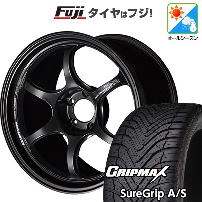 新品国産車用 5穴114.3車 オールシーズンタイヤ ホイール4本セット 225/45R18 GRIPMAX シュアグリップA/S(限定) ヨコハマ アドバンレーシング RG-DII 18インチ
