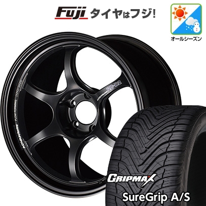 グリップマックス - 【新品国産車用5穴114.3】 | オール時期タイア 車輪4本仕掛ける | 225/40R18 | Sure Grip AS | ADVAN Racing RG-D2 18in 車、バイク、自転車-オールシーズンタイヤ、ホイールセット-自動車