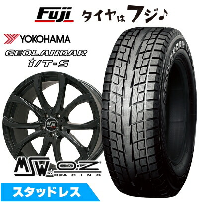 【新品】輸入車用 ベンツGLA（X156） スタッドレスタイヤ ホイール4本セット 215/60R17 ヨコハマ ジオランダー I/T-S G073 MSW by OZ Racing MSW 48  17インチ