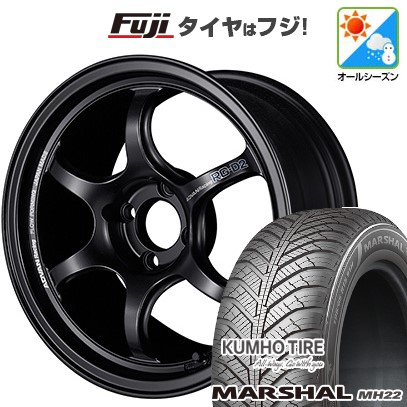 新品国産4穴100車】 オールシーズンタイヤ ホイール４本セット 175/55R15 クムホ マーシャル MH22(限定) ヨコハマ  アドバンレーシング RG-DII 15インチ : fuji-11401-90873-42229-42229 : フジコーポレーション - 通販 -  Yahoo!ショッピング