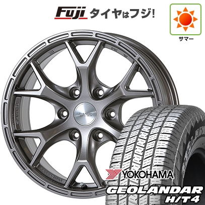 【新品】プラド/ハイラックス | サマータイヤ ホイール4本セット | 265/70R17 | ヨコハマ ジオランダー H/T4 G062 | ジャオス トライブクロウ | 7.5J 17インチ