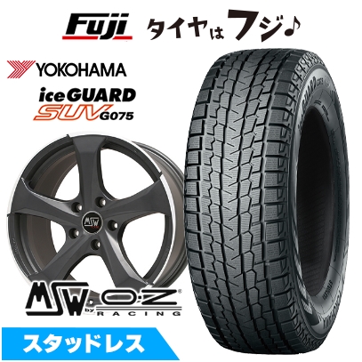 【新品】輸入車用 BMW X5（G05） スタッドレスタイヤ ホイール4本セット 265/50R19 ヨコハマ アイスガード SUV G075 MSW by OZ Racing MSW 47 9J 19インチ